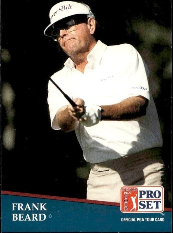 1991 Pro-Set PGA Tour Frank Beard #227 trading card