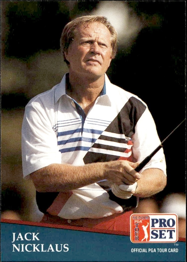 1991 Pro Set PGA Tour Jack Nicklaus #229 trading card