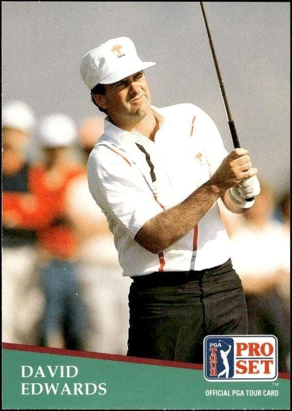 1991 Pro-Set PGA Tour David Edwards #24 trading card