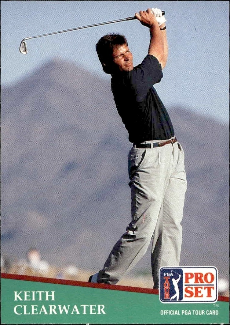 1991 Pro Set PGA Tour Keith Clearwater #119 trading card