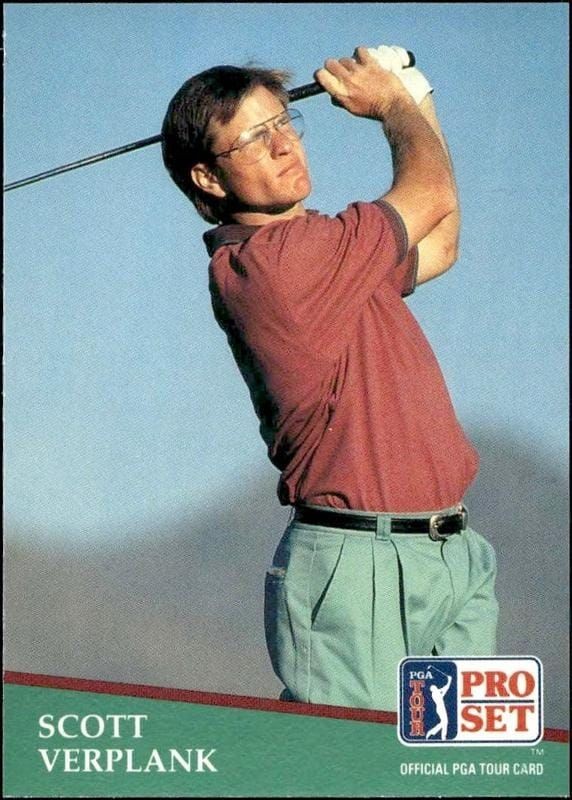 1991 Pro-Set PGA Tour Scott Verplank #39 trading card