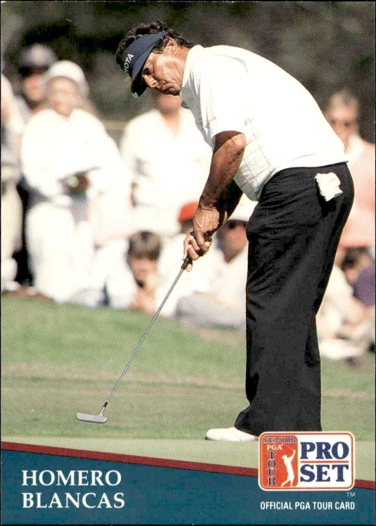 1991 Pro-Set PGA Tour Homero Blancas #240 trading card