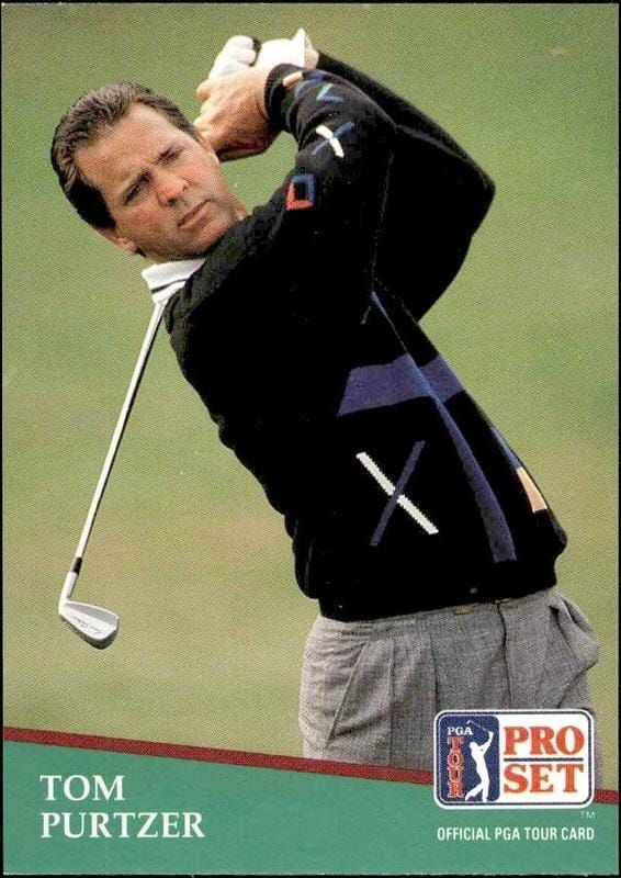 1991 Pro-Set PGA Tour Tom Purtzer #112 trading card