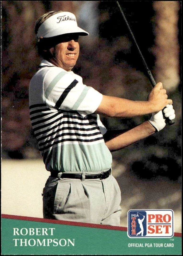 1991 Pro-Set PGA Tour Robert Thompson #18 trading card