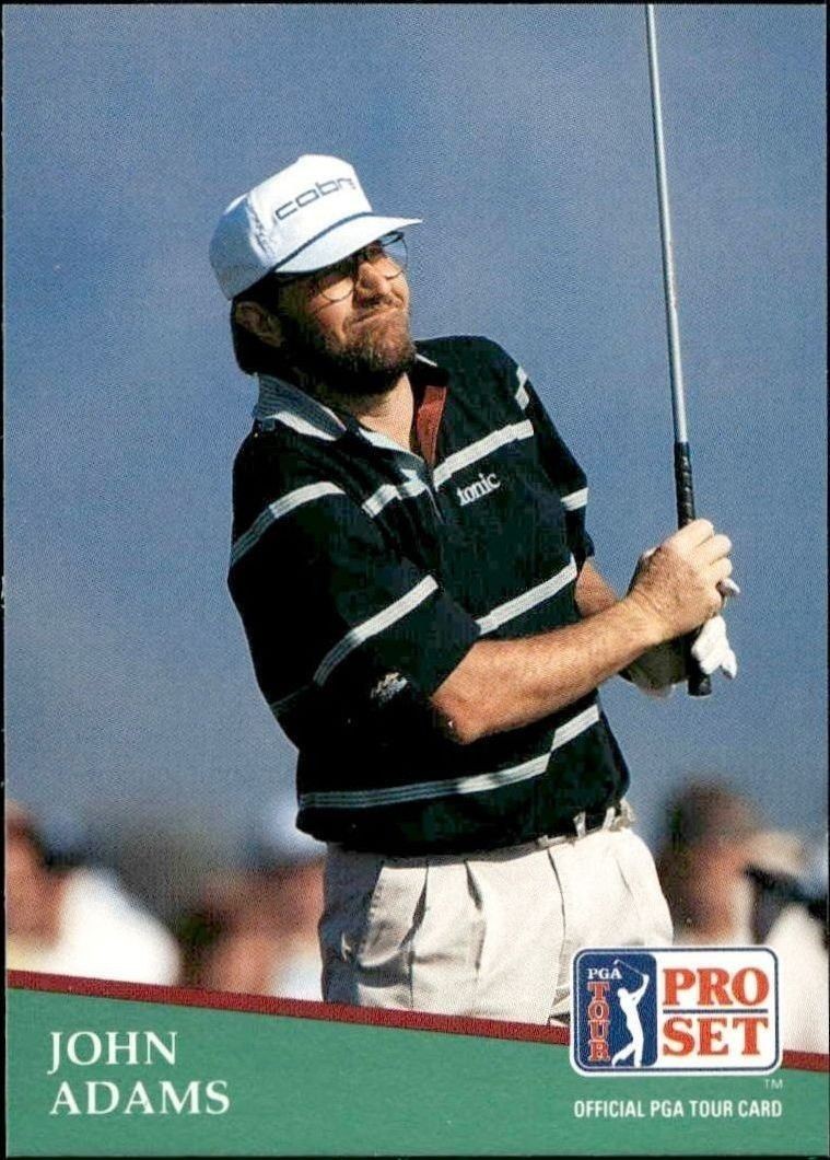 1991 Pro-Set PGA Tour John Adams #187 trading card