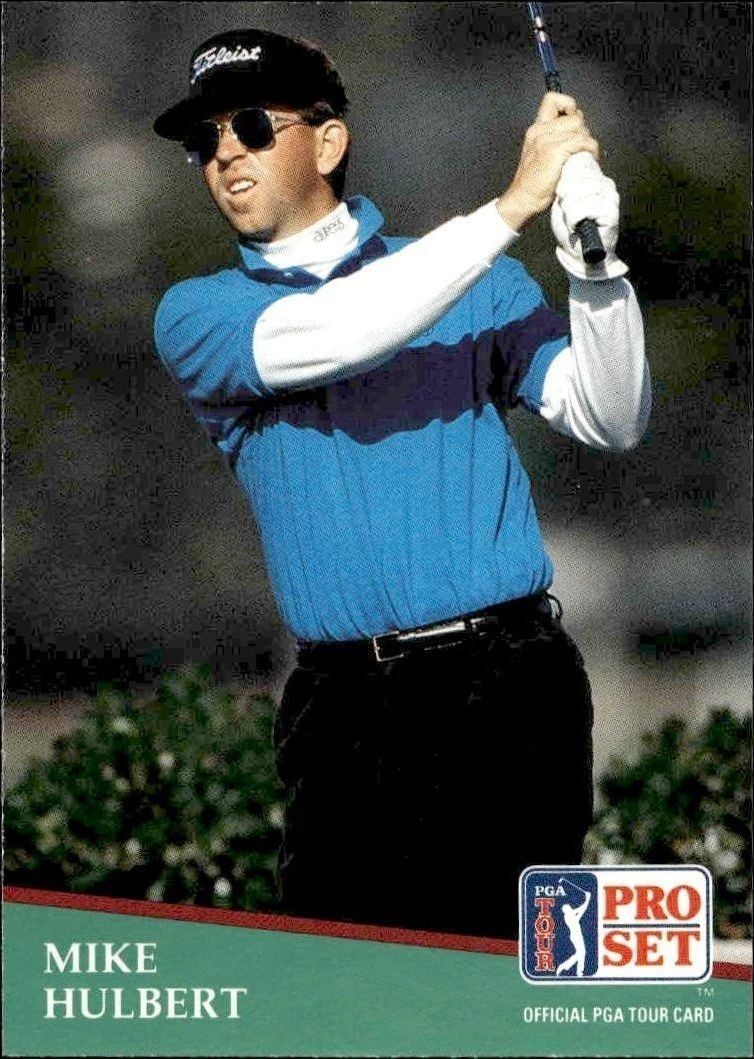 1991 Pro-Set PGA Tour Mike Hulbert #81 trading card