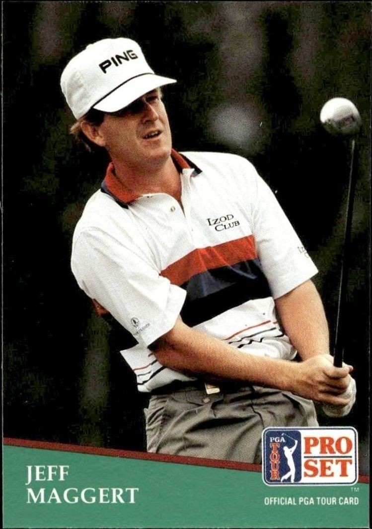 1991 Pro-Set PGA Tour Jeff Maggert #57 trading card