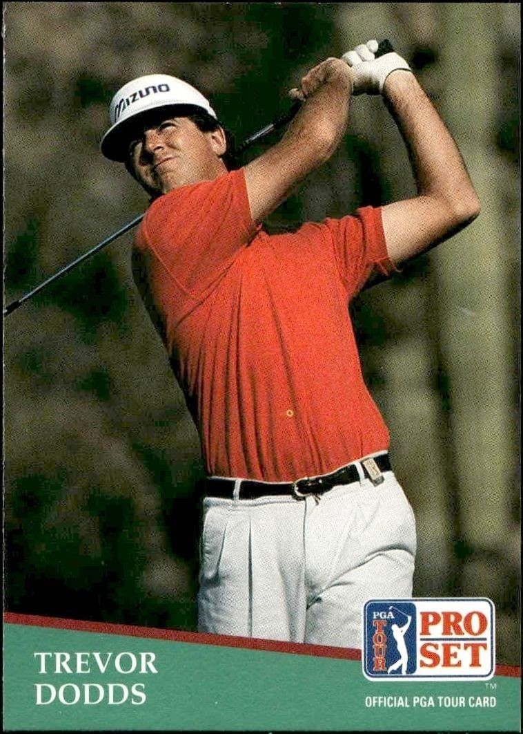 1991 Pro-Set PGA Tour Trevor Dodds #153 trading card