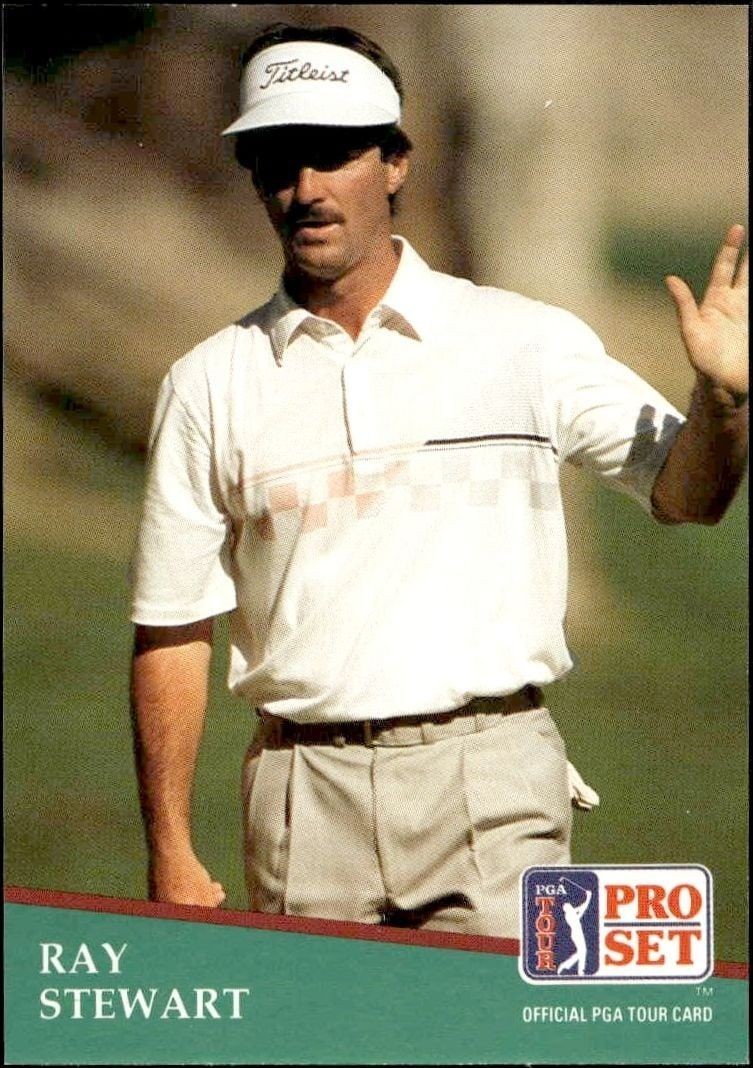 1991 Pro-Set PGA Tour Ray Stewart #82 trading card