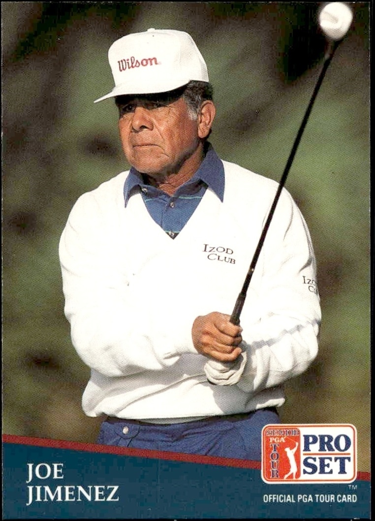 1991 Pro-Set PGA Tour Joe Jimenez #209 trading card