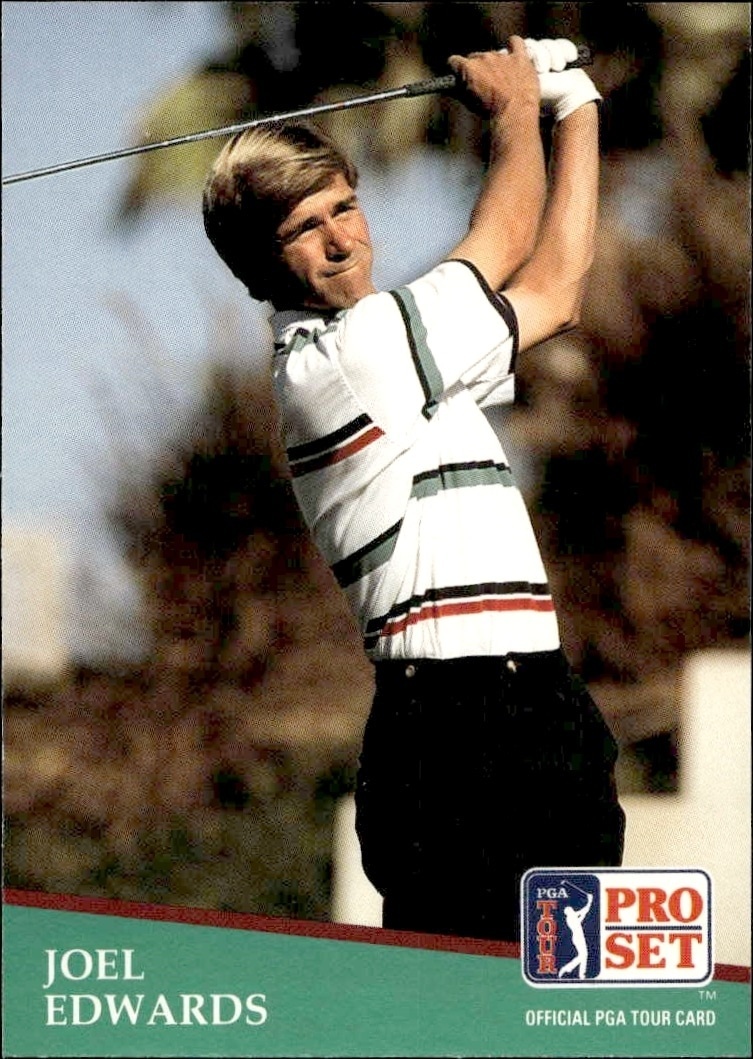 1991 Pro Set PGA Tour Joel Edwards #61 trading card