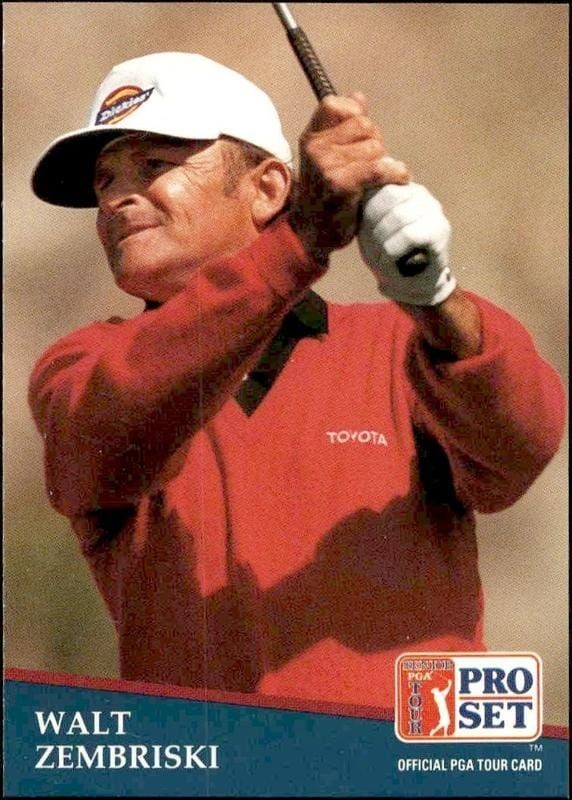 1991 Pro-Set PGA Tour Walt Zembriski #200 trading card
