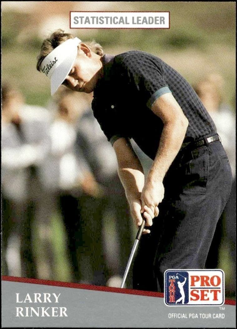1991 Pro-Set PGA Tour Larry Rinker #270 trading card