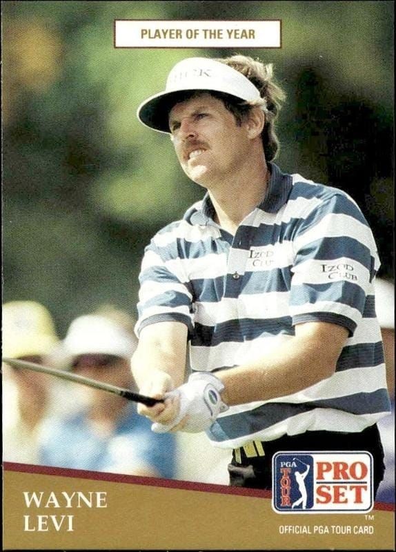 1991 Pro-Set PGA Tour Wayne Levi #283 trading card