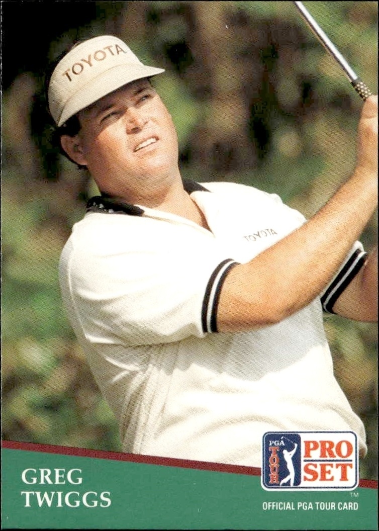 1991 Pro Set PGA Tour Greg Twiggs #191 trading card