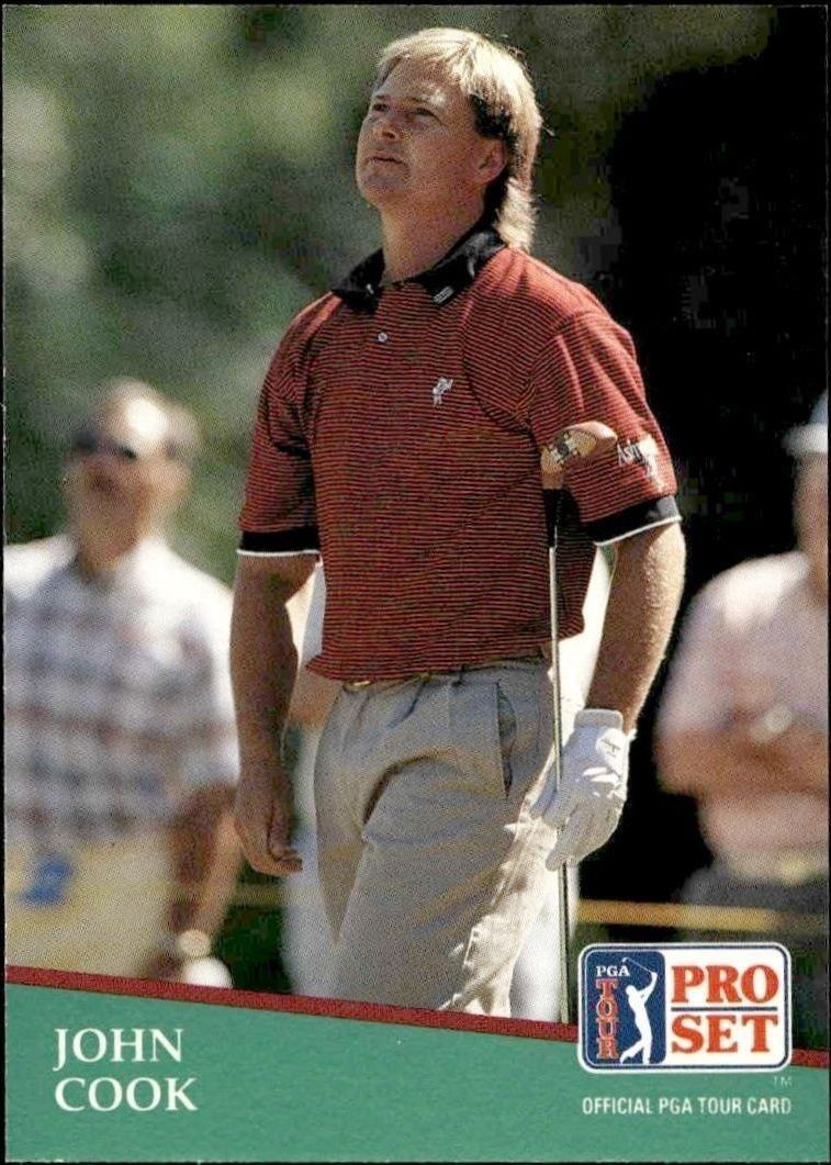 1991 Pro-Set PGA Tour John Cook #44 trading card