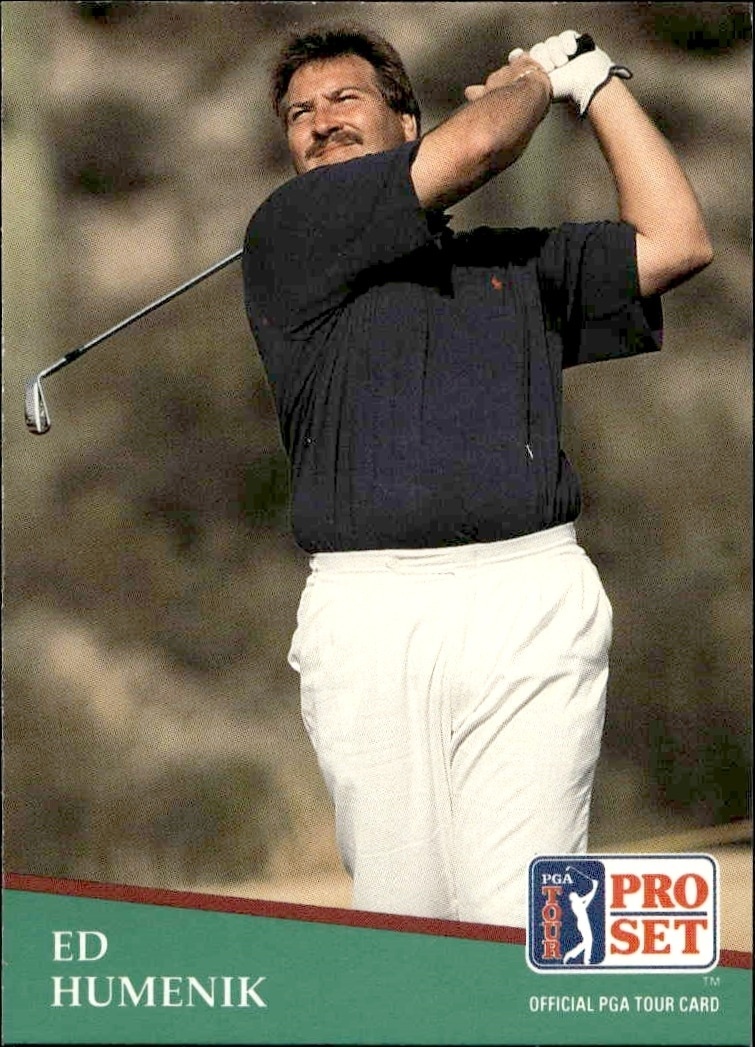1991 Pro Set PGA Tour Ed Humenik #175 trading card