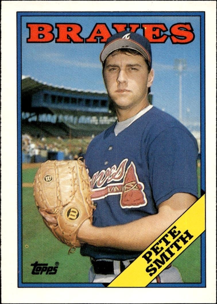 1988 Topps Traded Pete Smith #111T trading card