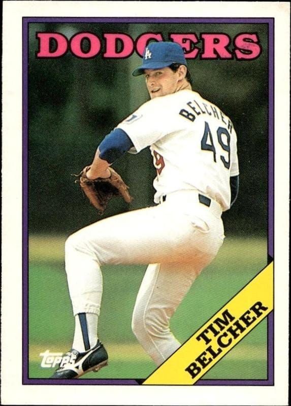 1988 Topps Traded Tim Belcher #12T trading card
