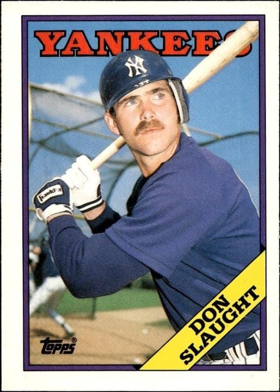 1988 Topps Traded Don Slaught #108T trading card
