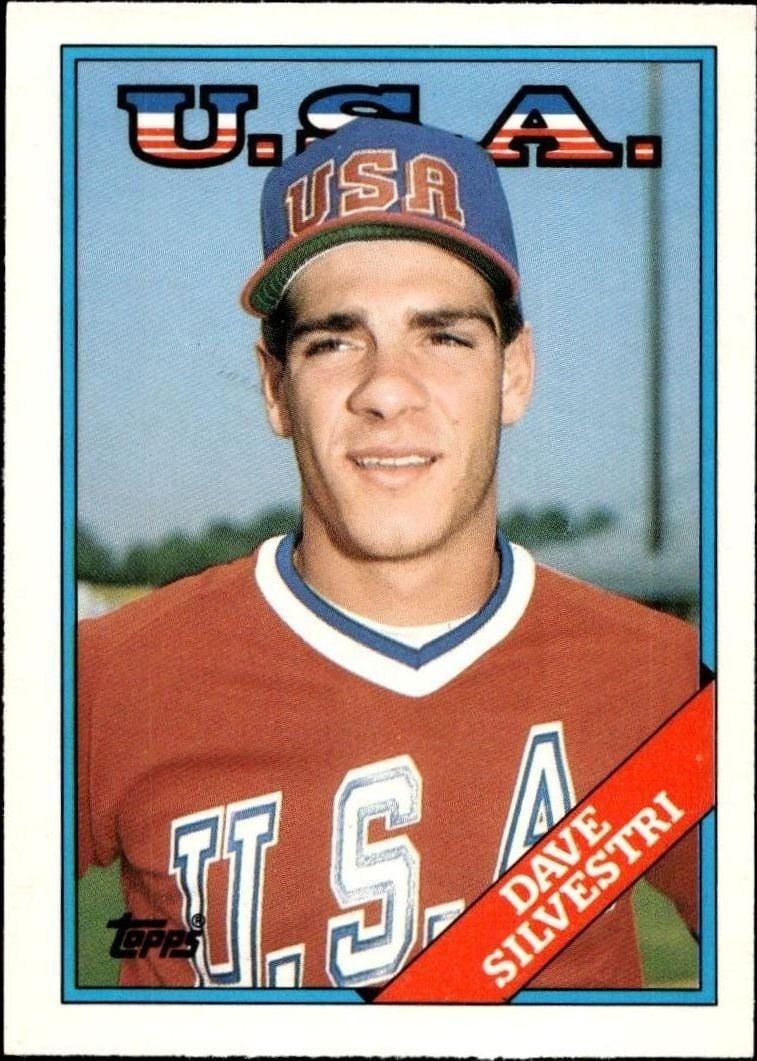 1988 Topps Traded Dave Silvestri #107T trading card