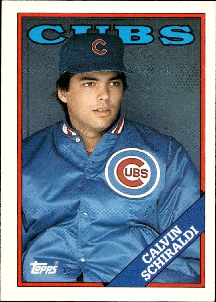 1988 Topps Traded Calvin Schiraldi #104T trading card