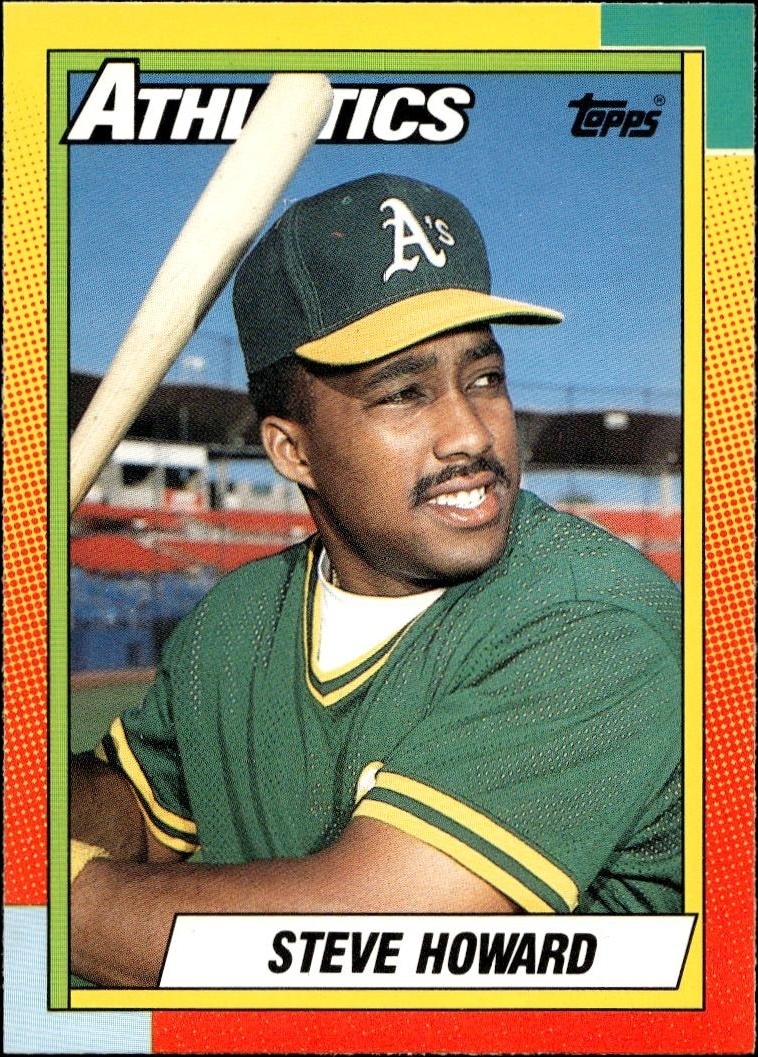 1990 Topps Traded Steve Howard #43T baseball trading card front