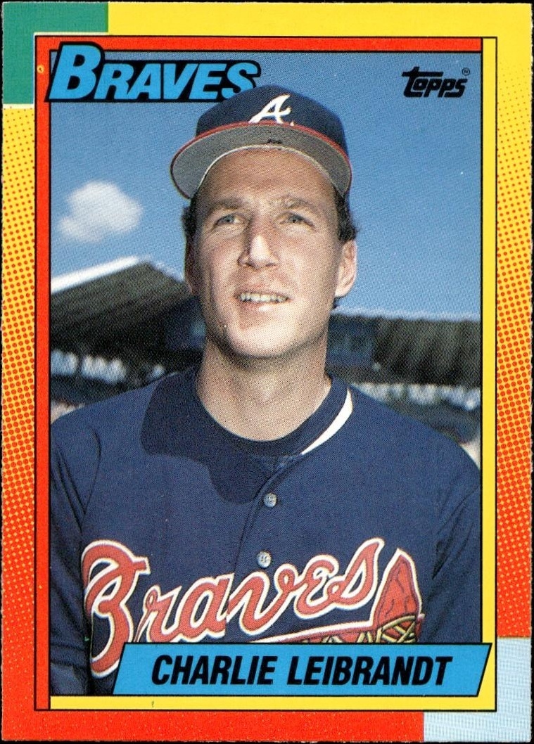 1990 Topps Traded Charlie Leibrandt #60T trading card