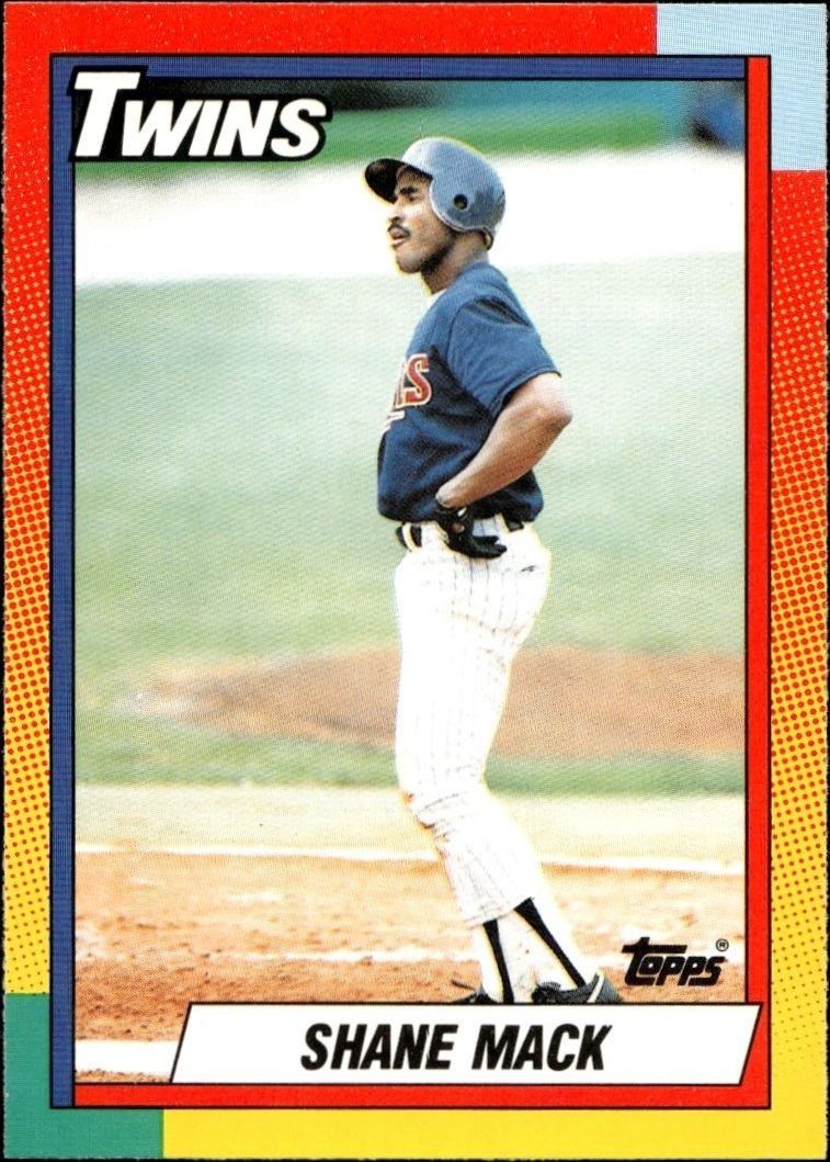 1990 Topps Traded Shane Mack #64T trading card