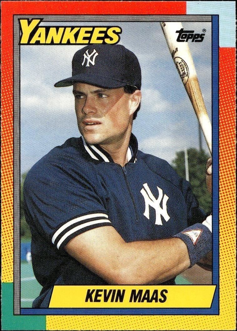 1990 Topps Traded Kevin Maas #63T trading card