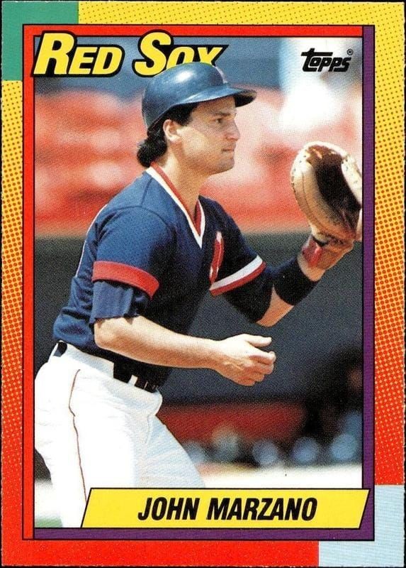 1990 Topps Traded John Marzano #69T trading card
