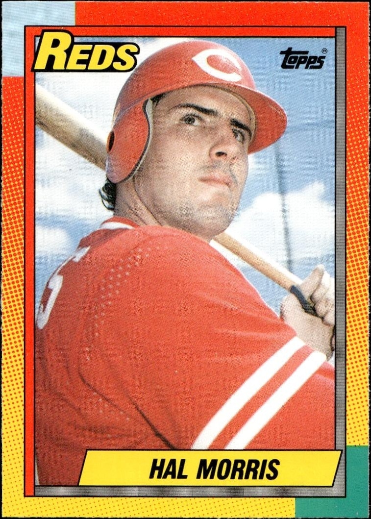 1990 Topps Traded Hal Morris #76T trading card