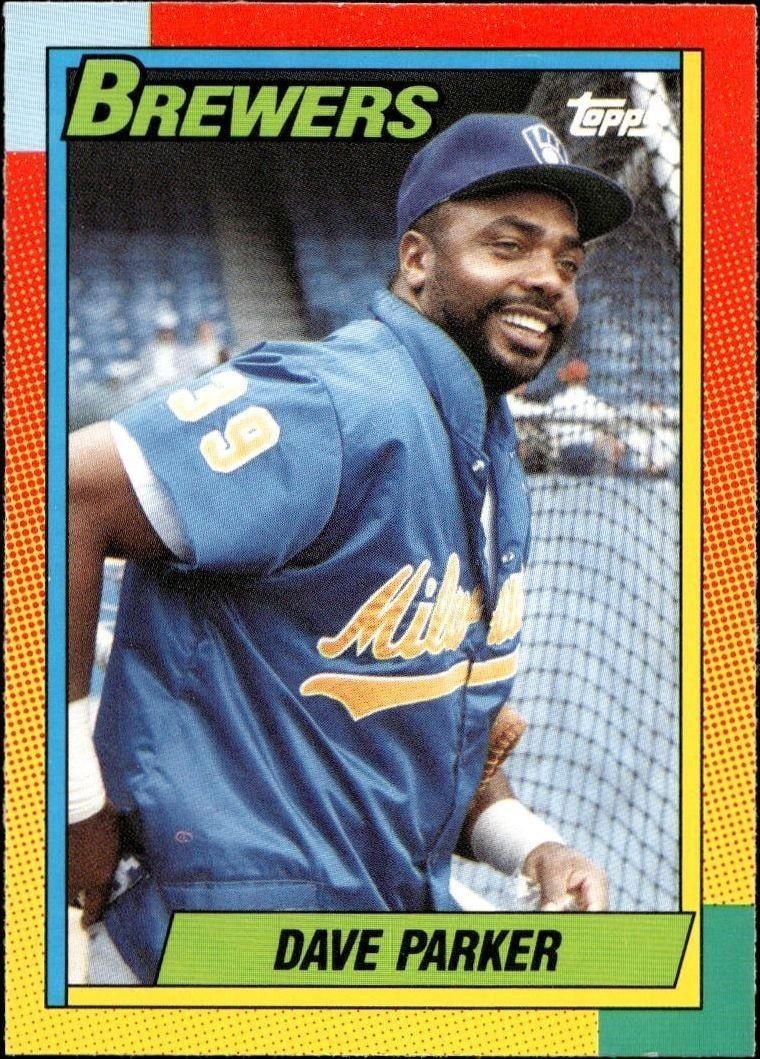 1990 Topps Traded Dave Parker #86T trading card