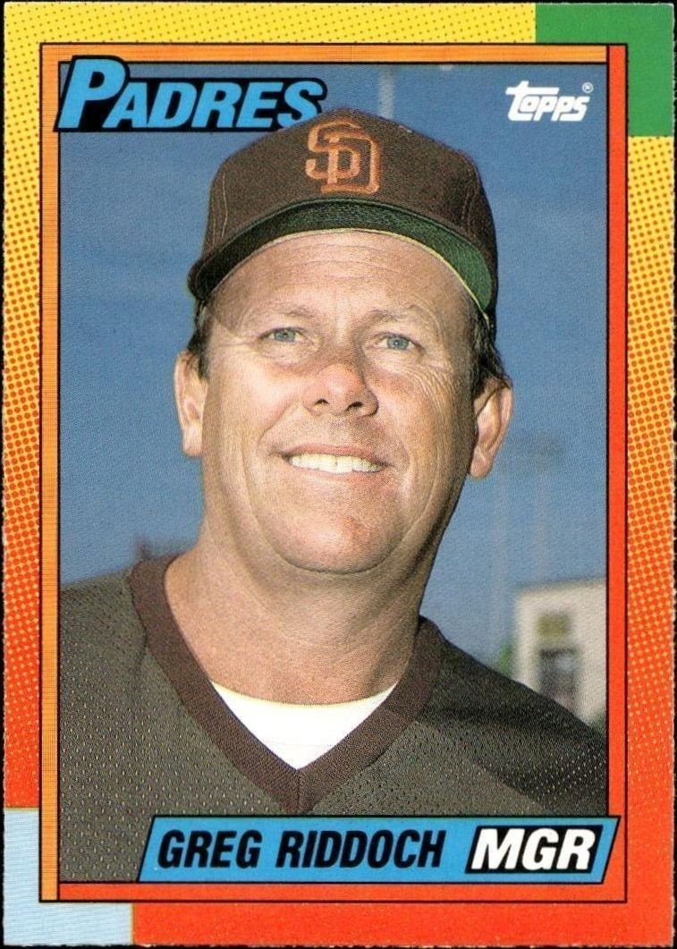 1990 Topps Traded Greg Riddoch #102T trading card
