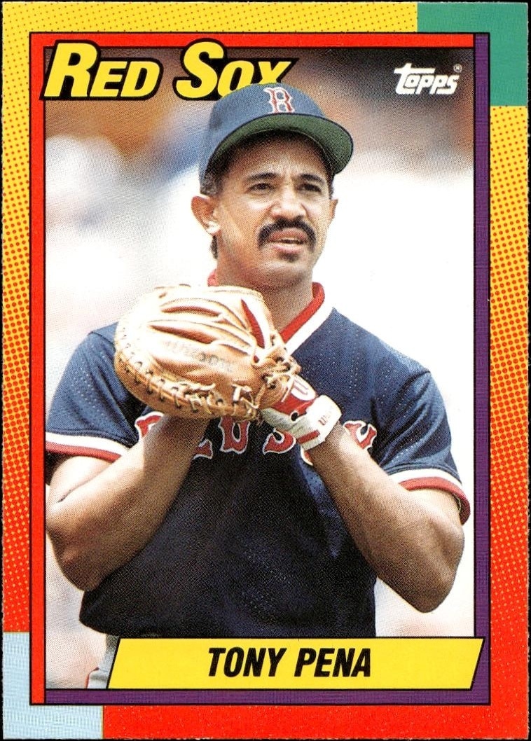 1990 Topps Traded Tony Pena #90T trading card