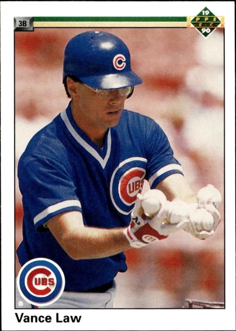 1990 Upper-Deck Low Number Vance Law #380 trading card