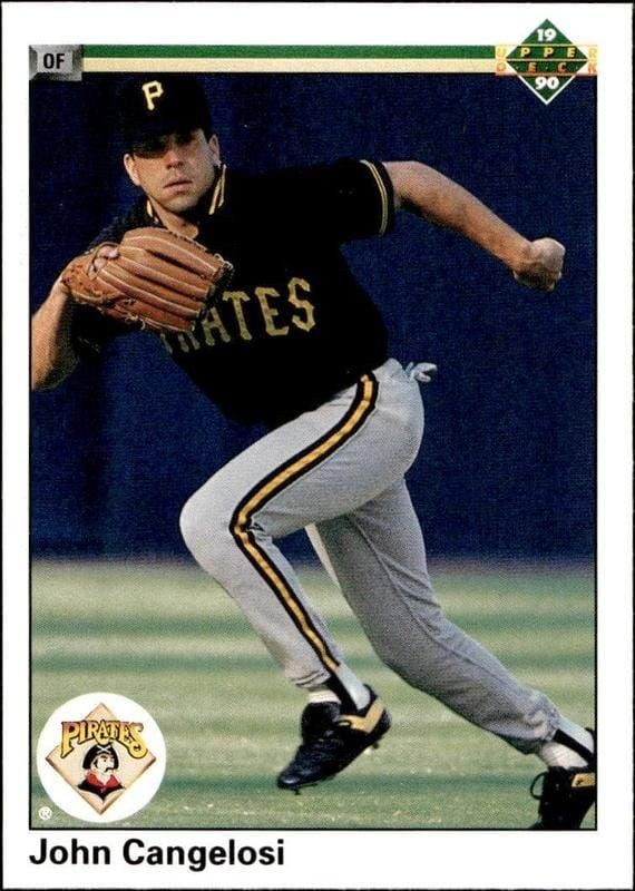 1990 Upper-Deck Low Number John Cangelosi #370 trading card