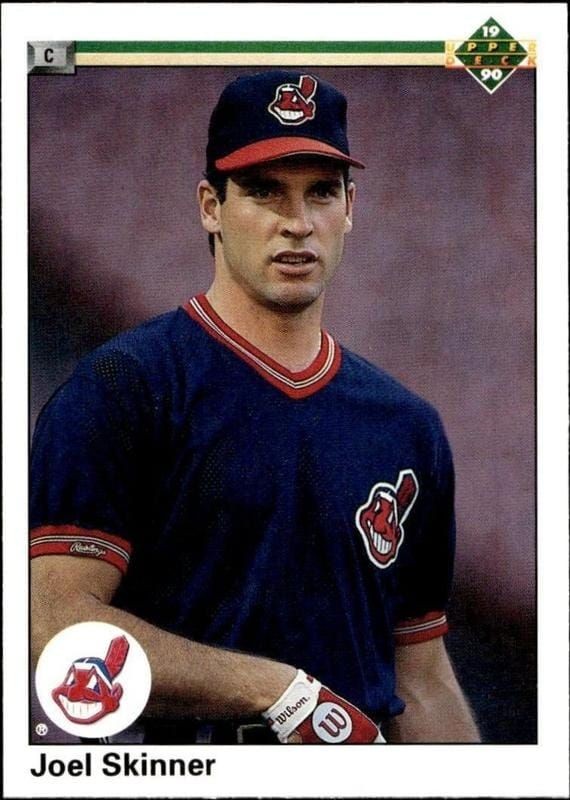 1990 Upper-Deck Low Number Joel Skinner #369 trading card