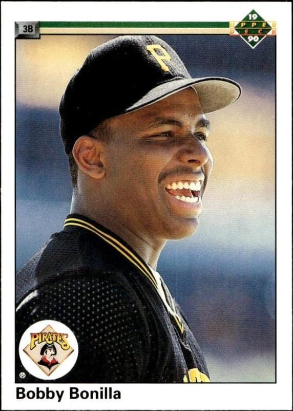 1990 Upper-Deck Low Number Bobby Bonilla #366 trading card
