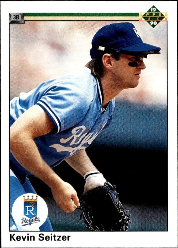 1990 Upper-Deck Low Number Kevin Seitzer #363 trading card