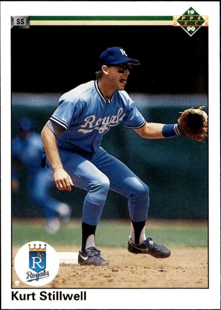 1990 Upper-Deck Low Number Kurt Stillwell #361 trading card