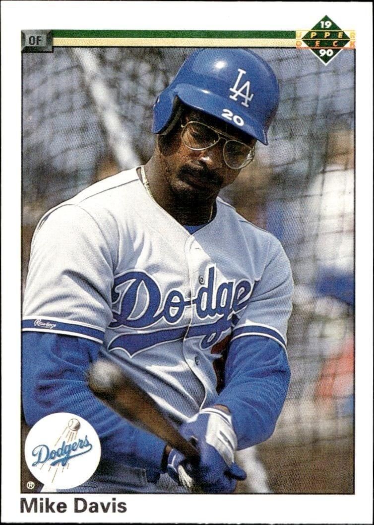 1990 Upper-Deck Low Number Mike Davis #258 trading card