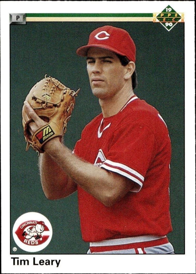 1990 Upper-Deck Low Number Tim Leary #662 trading card