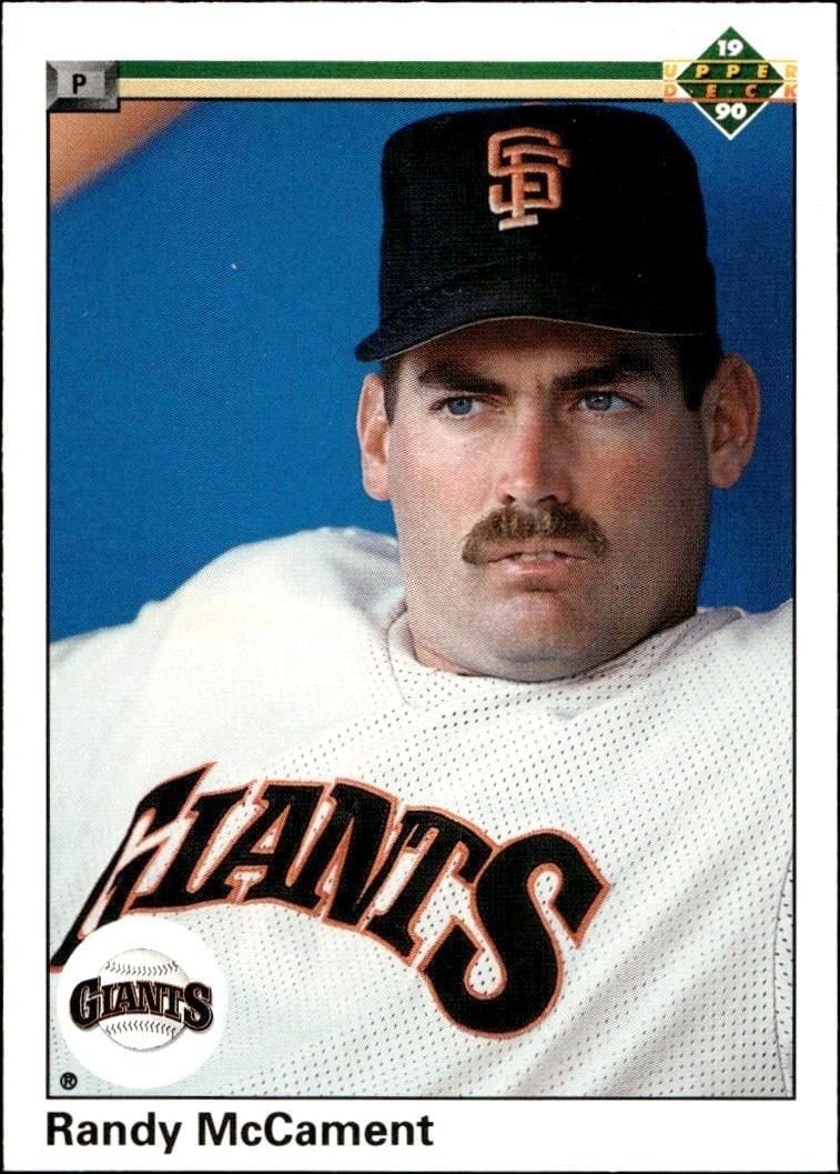 1990 Upper-Deck Low Number Randy McCament #657 trading card