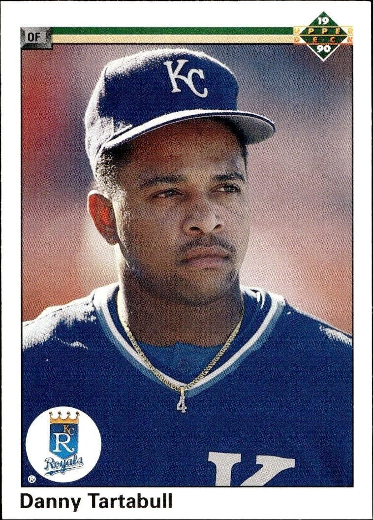 1990 Upper-Deck Low Number Danny Tartabull #656 trading card