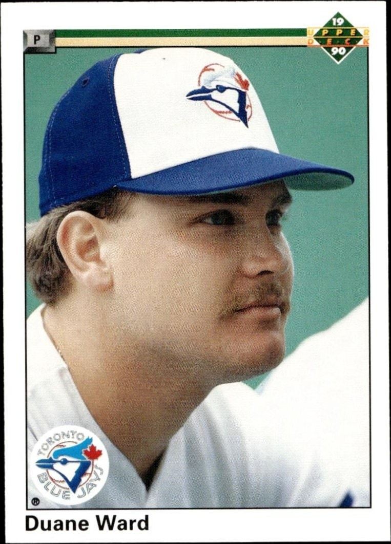 1990 Upper-Deck Low Number Duane Ward #653 trading card