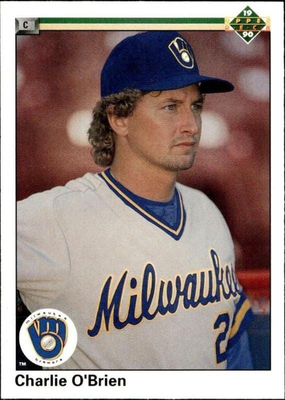 1990 Upper-Deck Low Number Charlie O'Brien #650 trading card