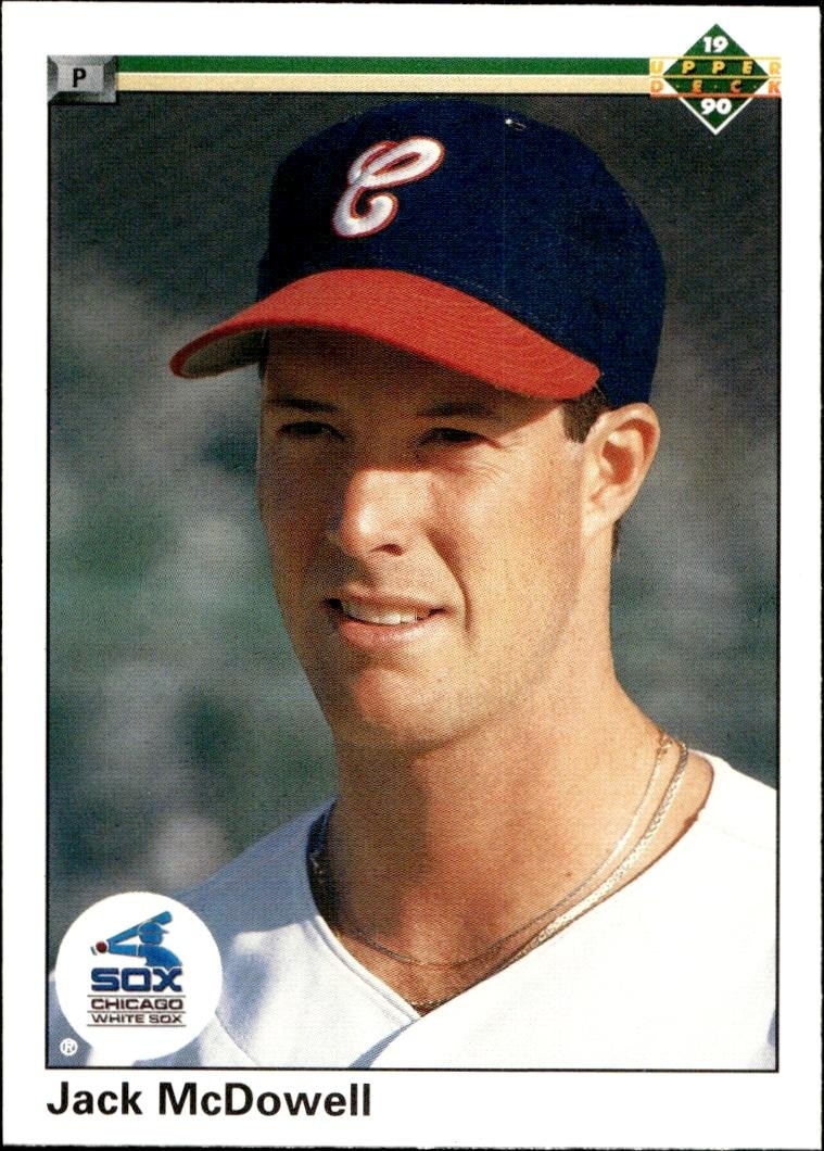 1990 Upper-Deck Low Number Jack McDowell #625 trading card