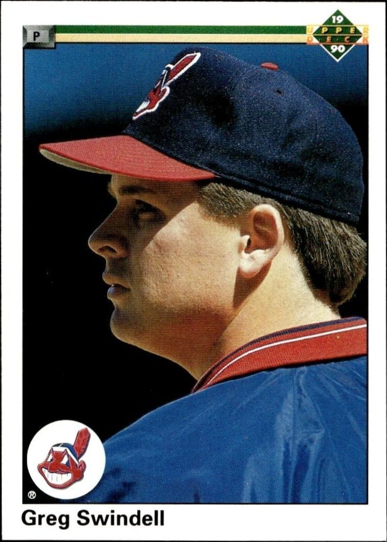 1990 Upper-Deck Low Number Greg Swindell #574 trading card
