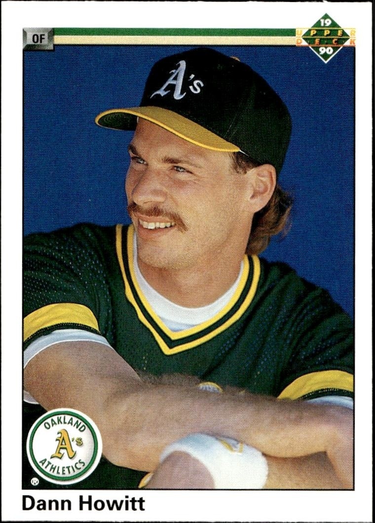 1990 Upper-Deck High Number Dann Howitt #747 trading card